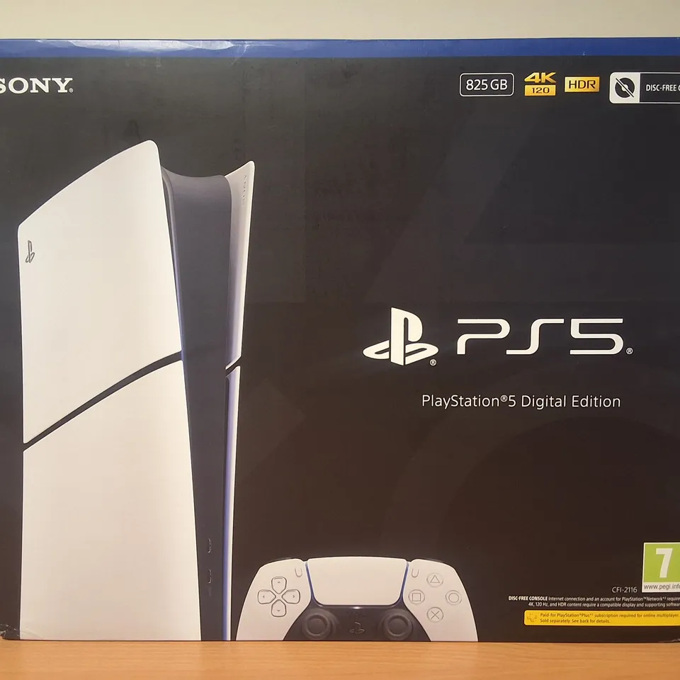 SEALED SONY PLAYSTATION 5 825GB DISC FREE EDITION CONSOLE - CFI-2116