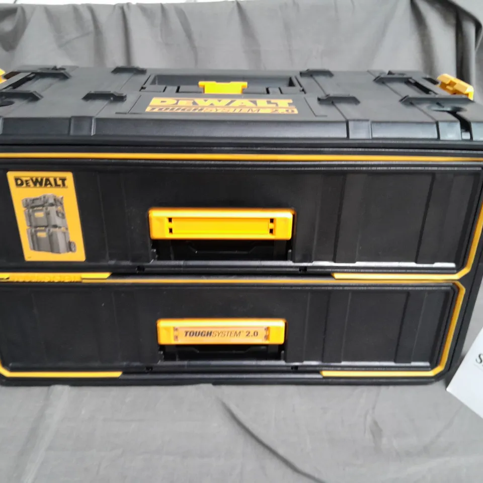 DEWALT TOUGH SYSTEM 2.0 STORAGE CRATE