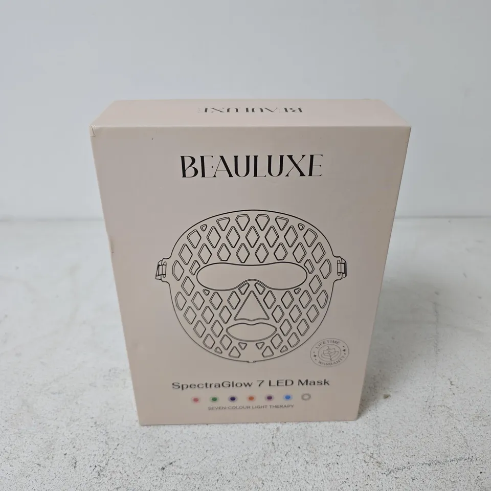 BOXED BEAULUXE SPECTRAGLOW 7 LED MASK