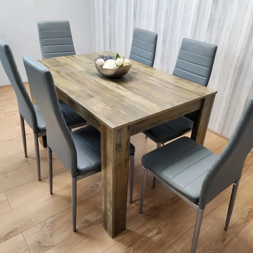 BOXED KAYENTA 6 PERSON 75 DINING SET (1 BOX)