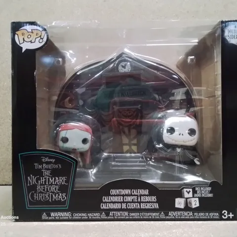 BOXED POP THE NIGHTMARE BEFORE CHRISTMAS COUNTDOWN CALENDER