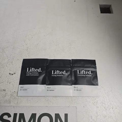 LIFTED. LIFTING SOLUTION WITH CYSTEAMINE – SET OF 3 X 10 SACHETS (STEPS 1–3)