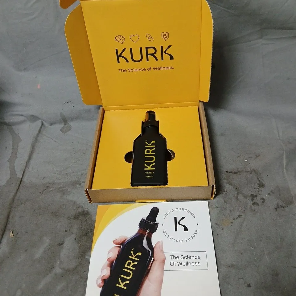 KURK VANILLA 95ML THE SCIENCE OF WELLNESS 