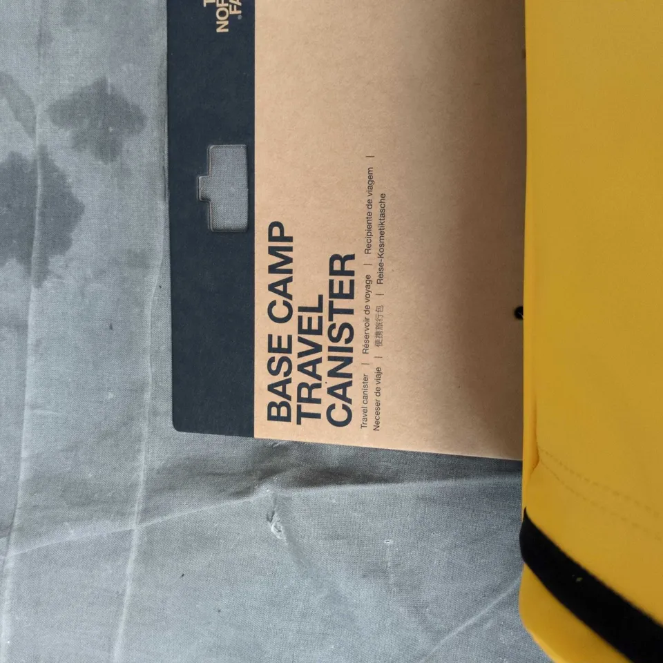 THE NORTH FACE BASE CAMP TRAVEL CANISTER – YELLOW/BLACK