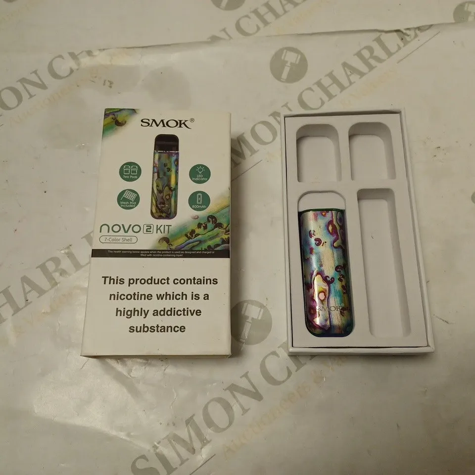 BOXED SMOK NOVO 2 KIT WITH 7- COLOR SHELL