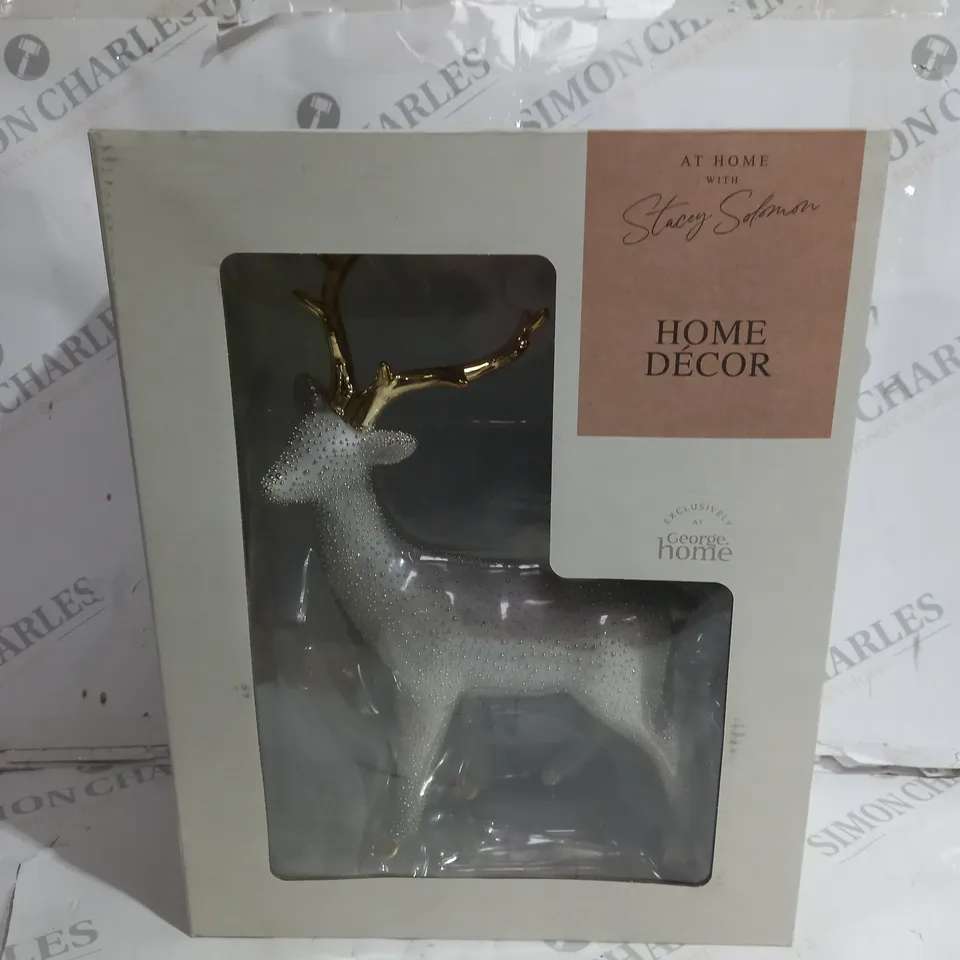 BRAND NEW BOXED STACEY SOLOMON HOME DÉCOR REINDEER ORNAMENT
