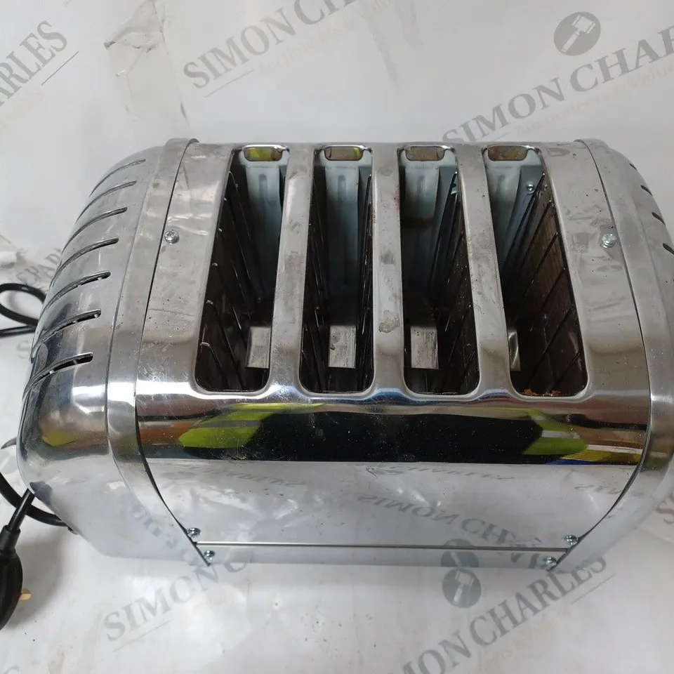 BOXED DUALIT 4 SLOT VARIO CLASSIC TOASTER WITH TWO SANDWICH CAGES