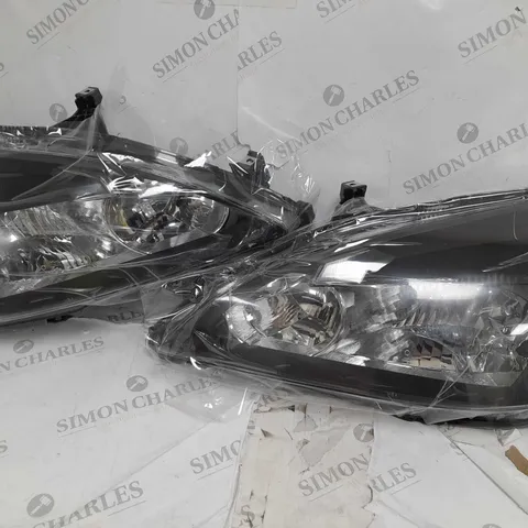 C/NO CAR HEADLIGHTS