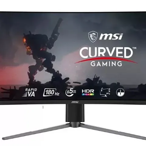 MSI MAG 27CQ6PF QUAD HD 27" CURVED VA LCD GAMING MONITOR - BLACK