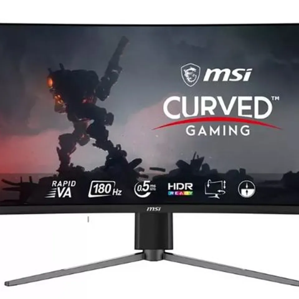 MSI MAG 27CQ6PF QUAD HD 27" CURVED VA LCD GAMING MONITOR - BLACK