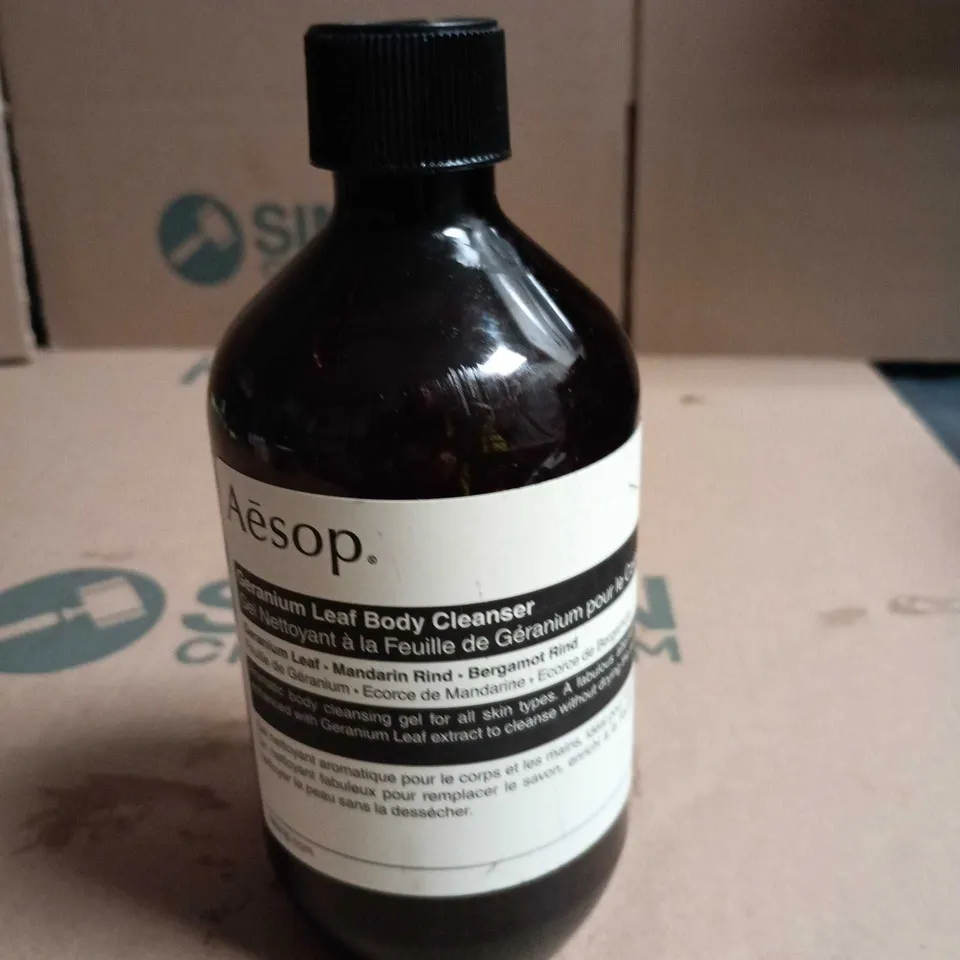 AESOP GERANIUM LEAF BODY CLEANSER 500ML