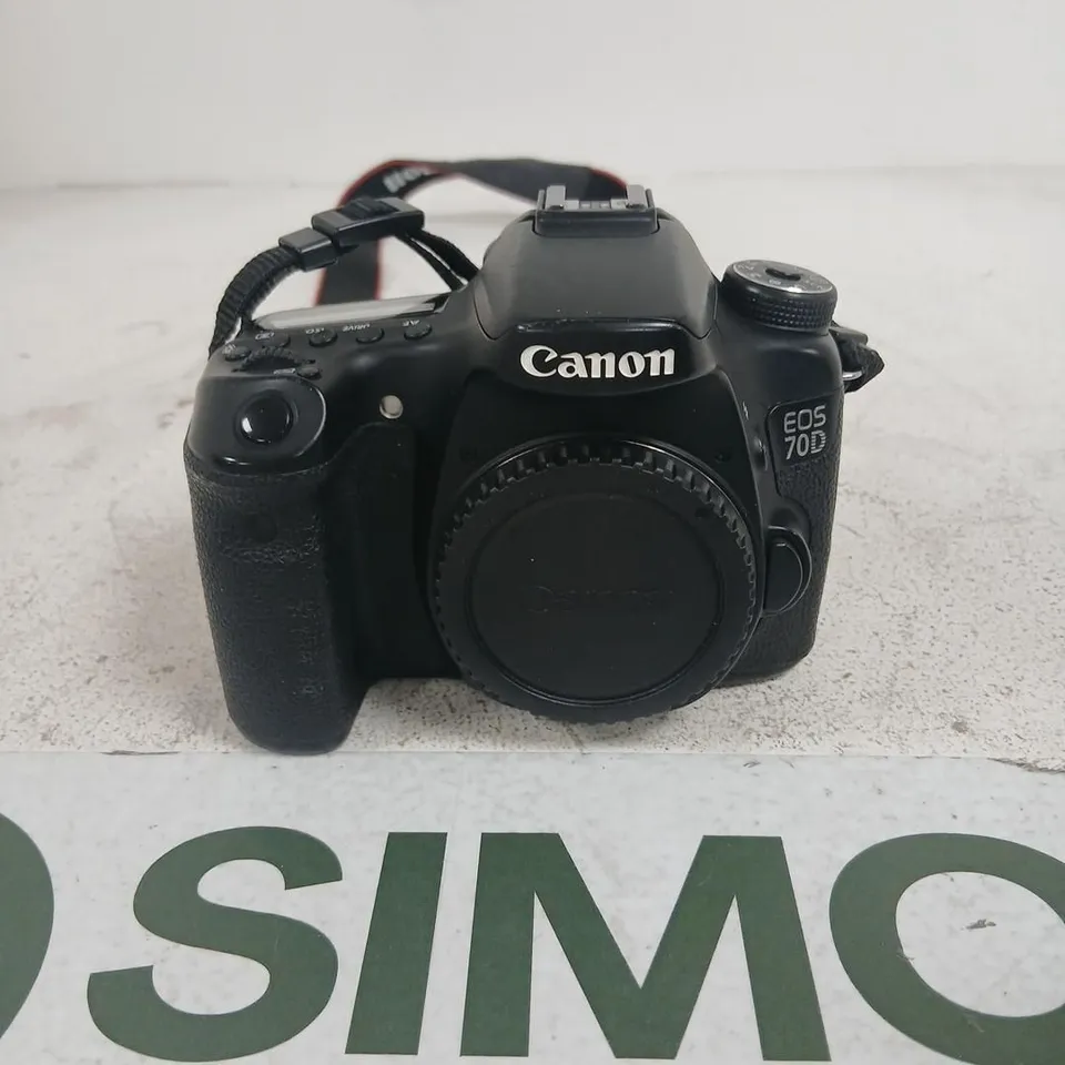 CANON EOS 70D DSLR CAMERA BODY (NO LENS)