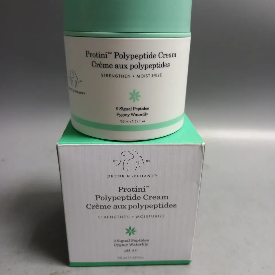 BOXED DRUNK ELEPHANT PROTINI POLYPEPTIDE CREAM 50ML