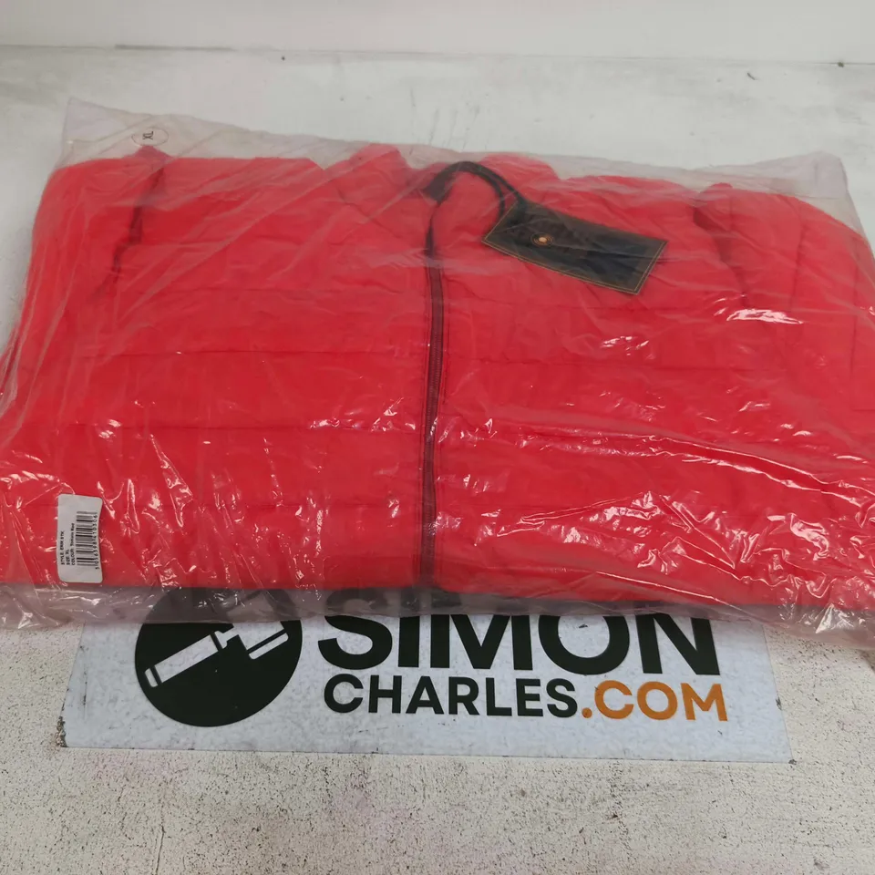 ARCTIC STORM TOMATO RED PUFFER JACKET – XL