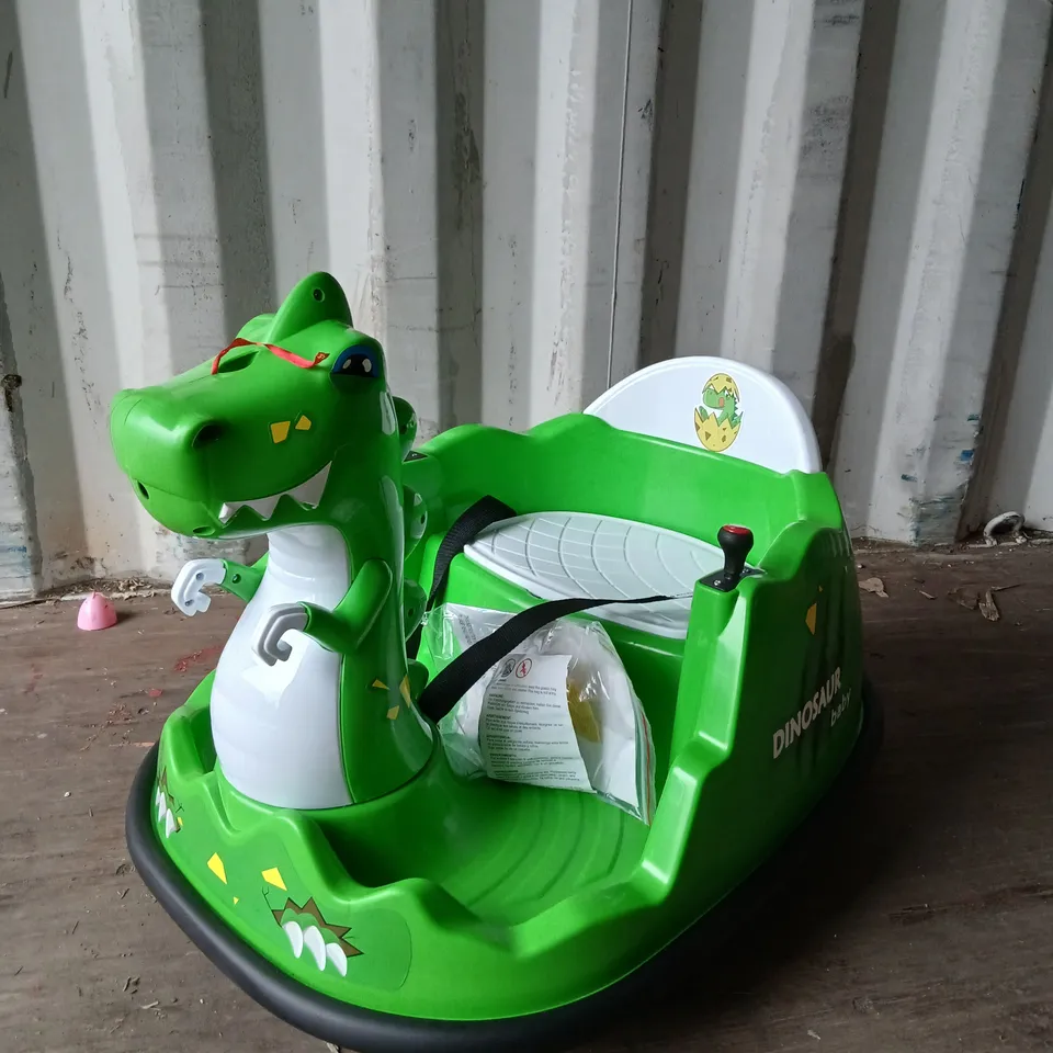DINOSAUR-THEMED RIDE-ON CAR – GREEN, MODEL TQ10401