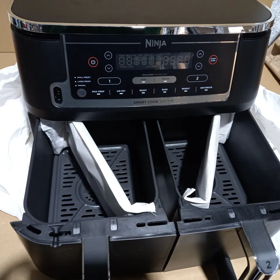 NINJA FOODIE MAX DUAL ZONE 9.5L AIR FRYER 