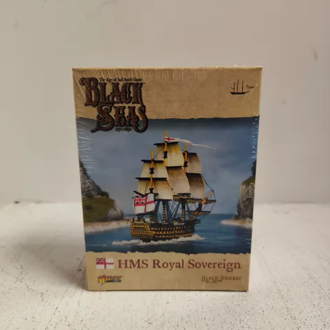 BOXED HMS ROYAL SOVEREIGN (1/700TH) – THE AGE OF SAIL BATTLE GAME BLACK SEAS
