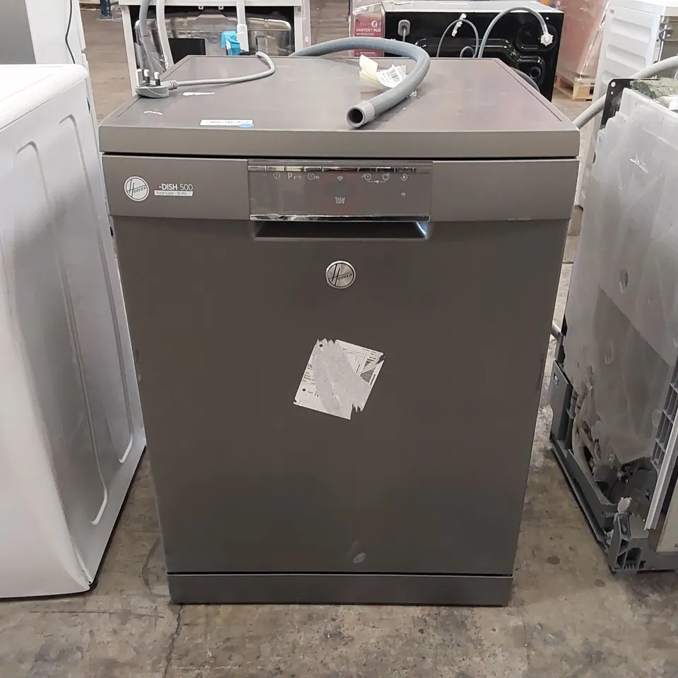 HOOVER H-DISH 500 16 PLACE SETTINGS FREESTANDING DISHWASHER - GRAPHITE