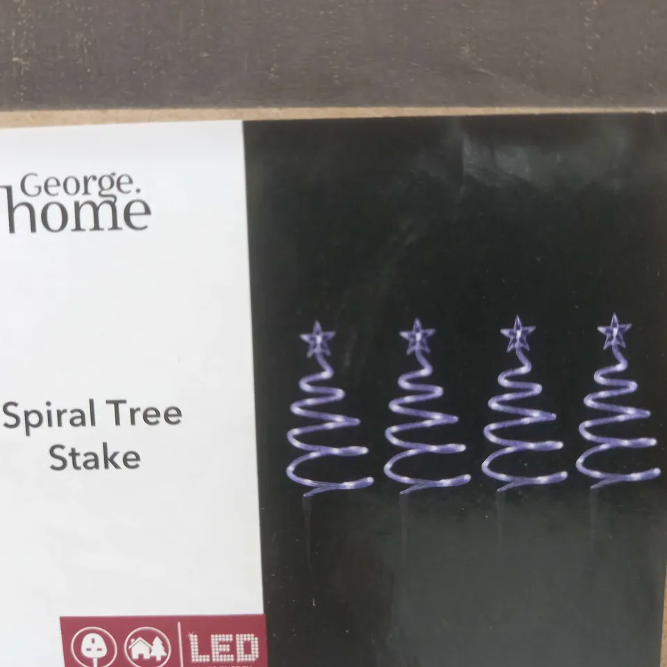 LOT OF 5 BOXED BRAND NEW SPIRAL TREE STAKE