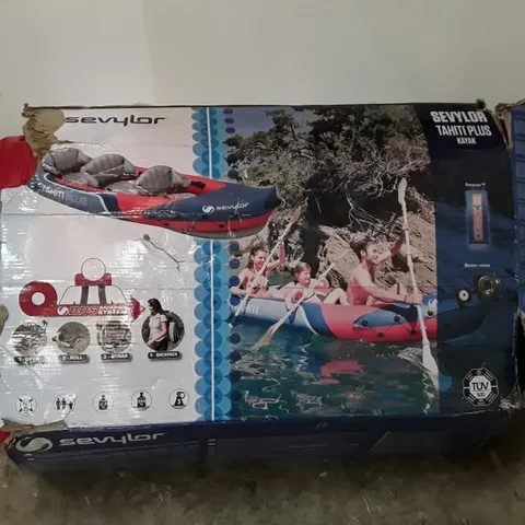 BOXED SEVYLOR TAHITI PLUS 3 PERSON INFLATABLE KAYAK