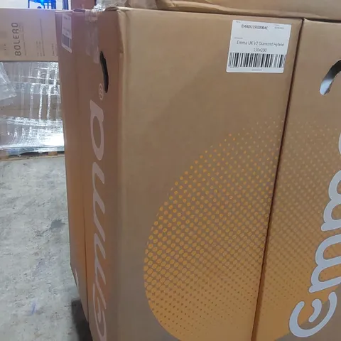 BRAND NEW BOXED EMMA UK V2 DIAMOND HYBRID 150 x 200CM KING SIZE MATTRESS