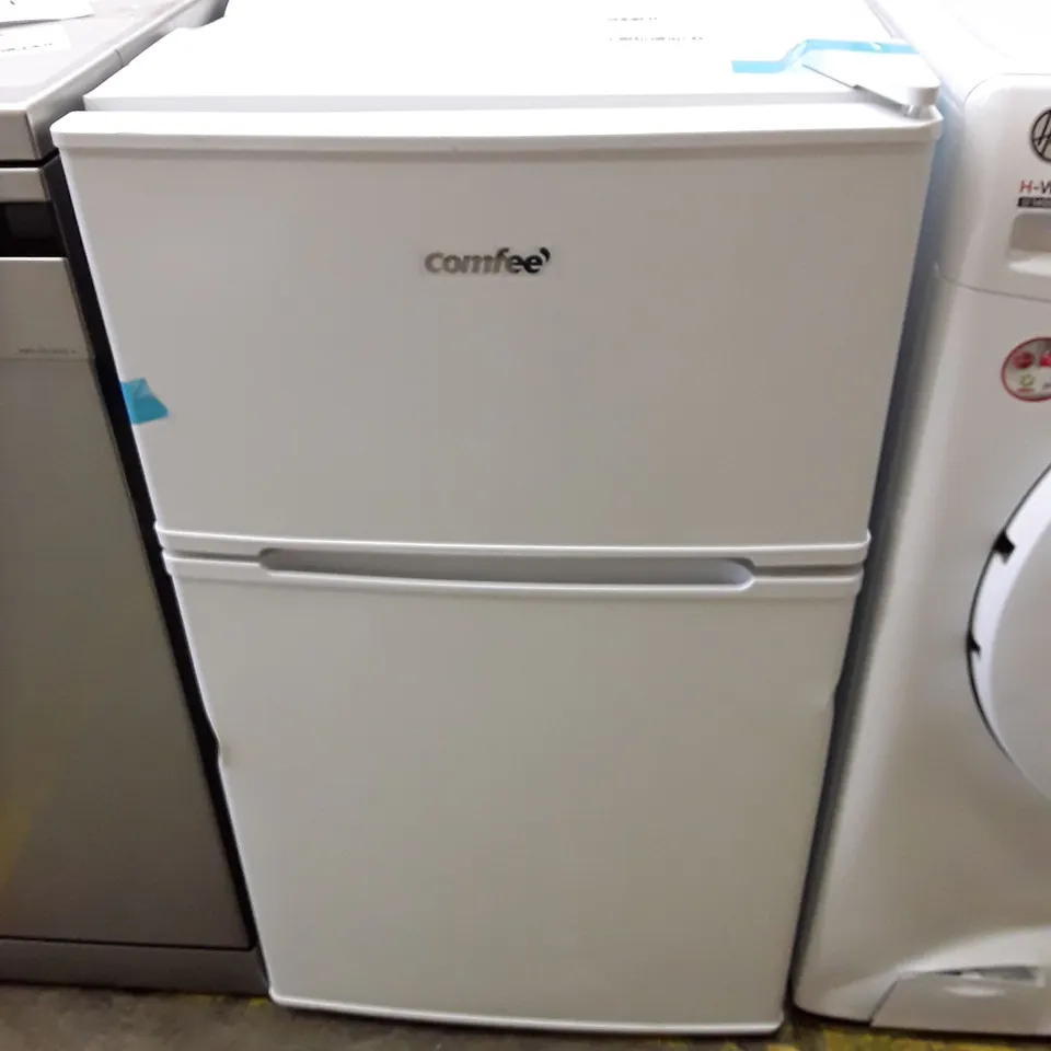 COMFEE 87 LITRE FRIDGE FREEZER - WHITE COLLECTION ONLY