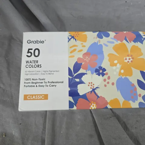 WATERCOLOUR PAINT SET – 50 COLOURS (CLASSIC)