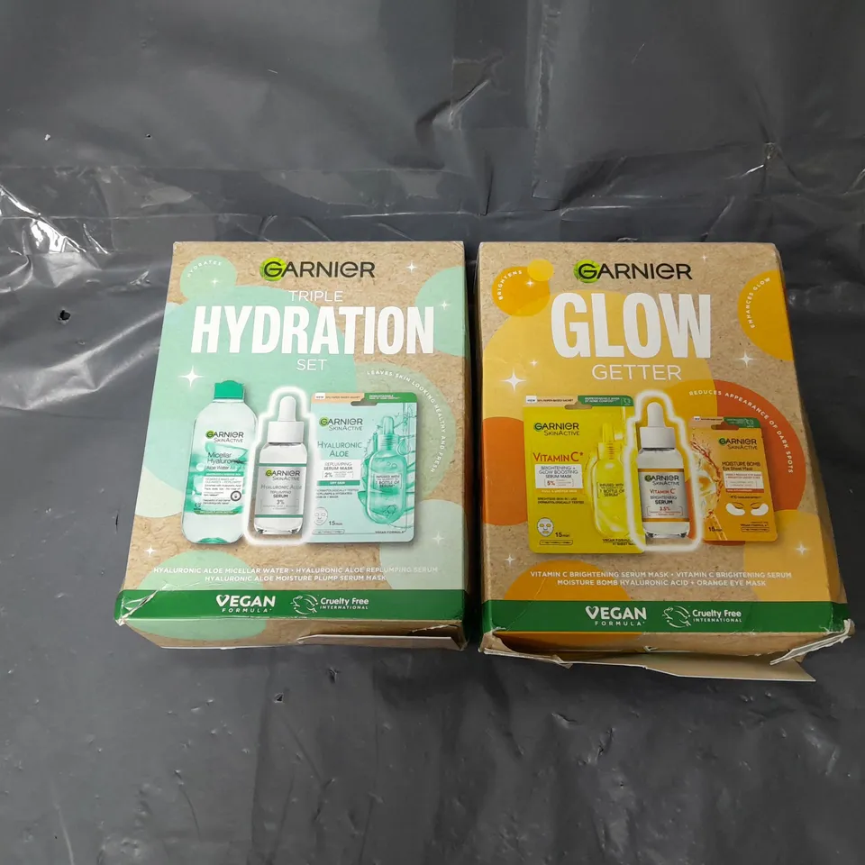 GARNIER GLOW BETTER AND TRIPLE HYDRATION SET 