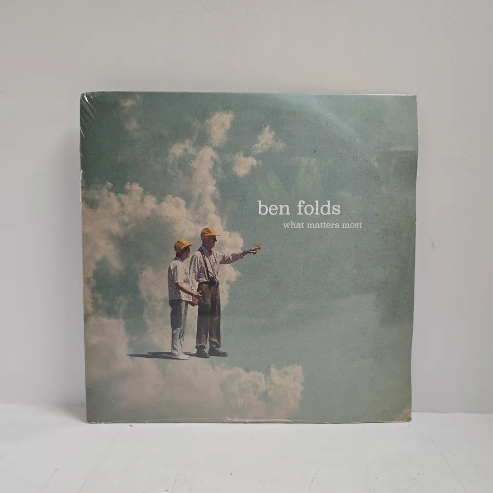 BEN FOLDS WHAT MATTERS MOST VINYL