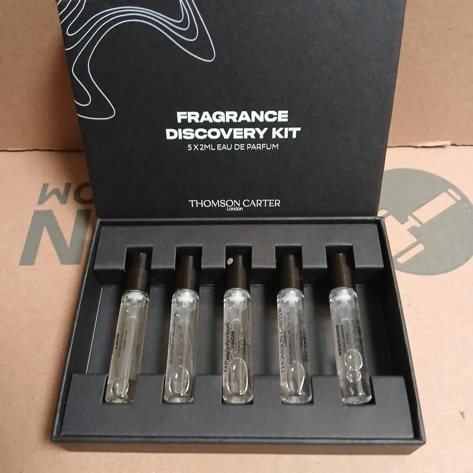 THOMSON CARTER LONDON FRAGRANCE DISCOVERY KIT – 5 X 2ML EAU DE PARFUM