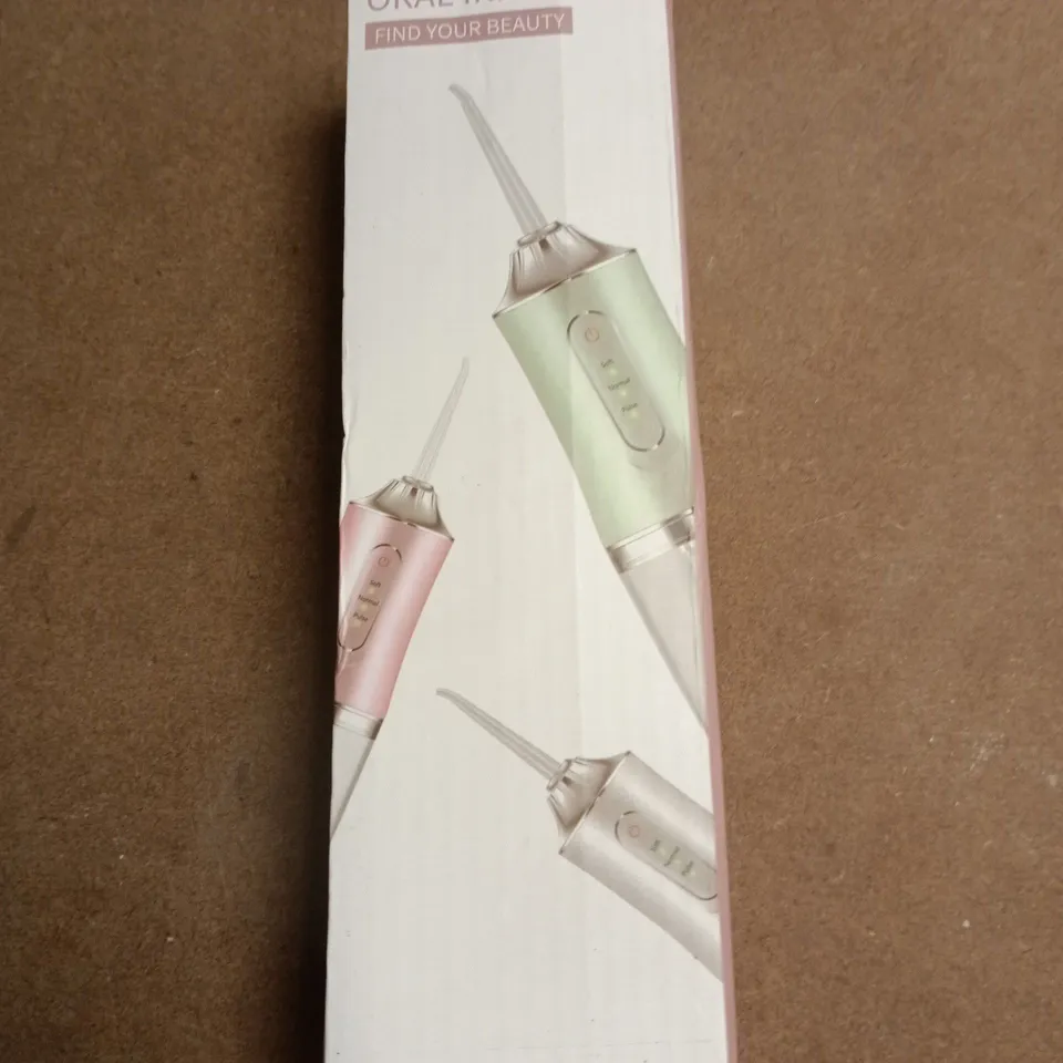 PORTABLE ORAL IRRIGATOR – BOXED