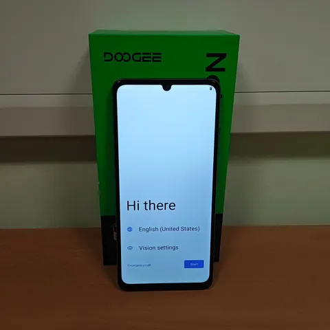 BOXED DOOGEE NOTE 58 8+24GB RAM 128GB ROM IN SILVER