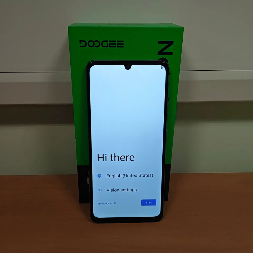 BOXED DOOGEE NOTE 58 8+24GB RAM 128GB ROM IN SILVER