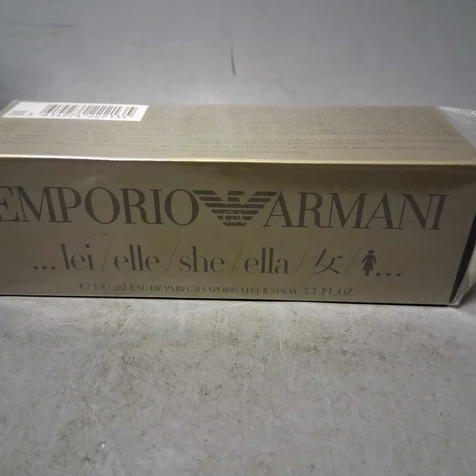 BOXED AND SEALED EMPORIO ARMANI SHE EAU DE PARFUM 100ML