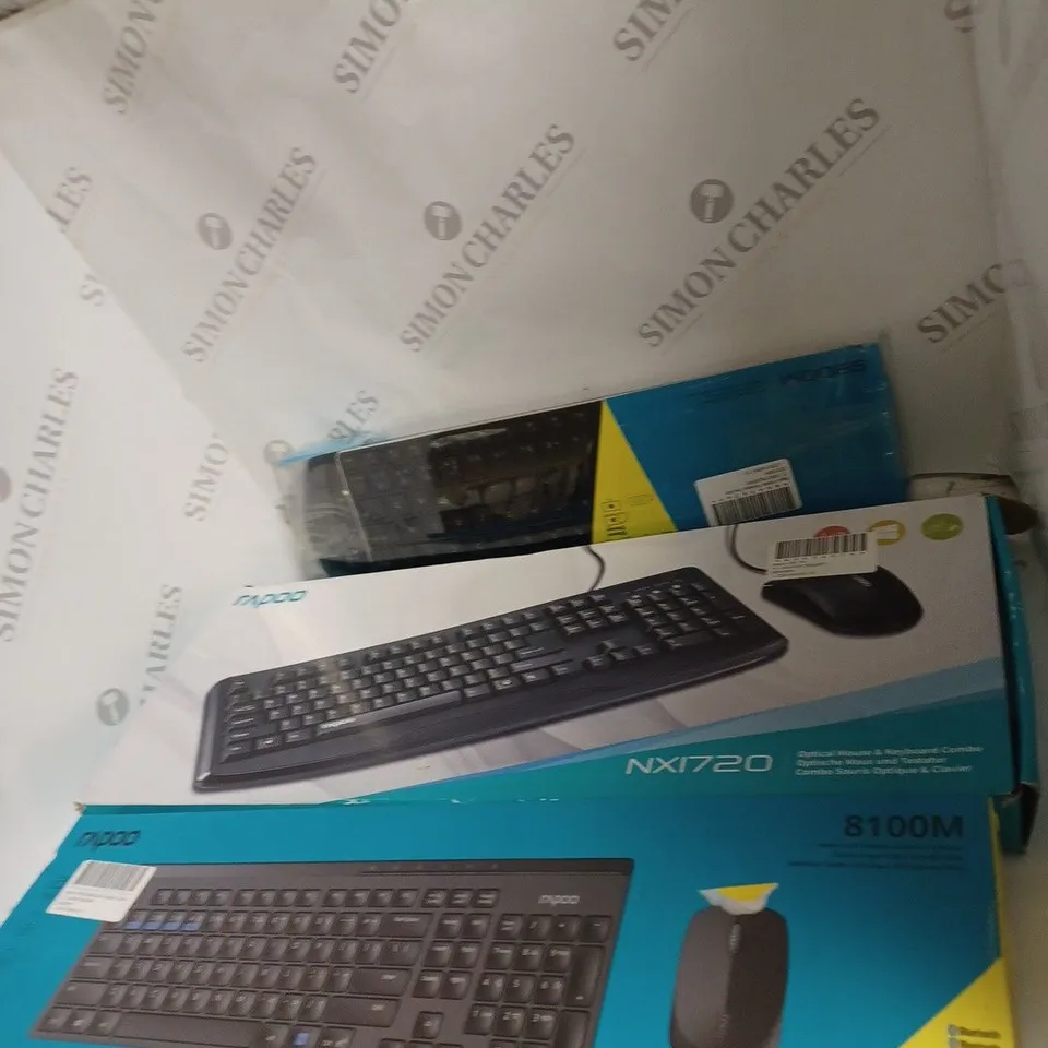 APPROXIMATELY 5 ASSORTED KEYBOARD AND MOUSE COMBO'S