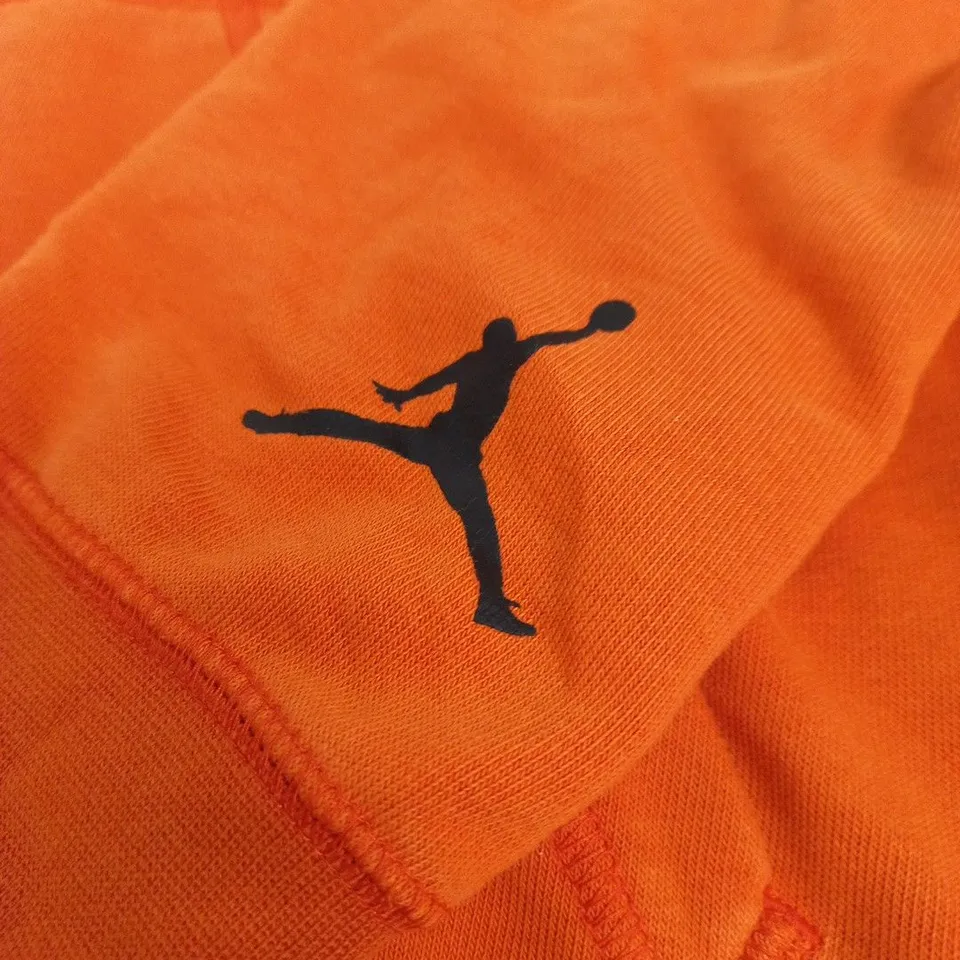 ORANGE JORDAN JUMPMAN HOODIE – MENS, WITH TAGS