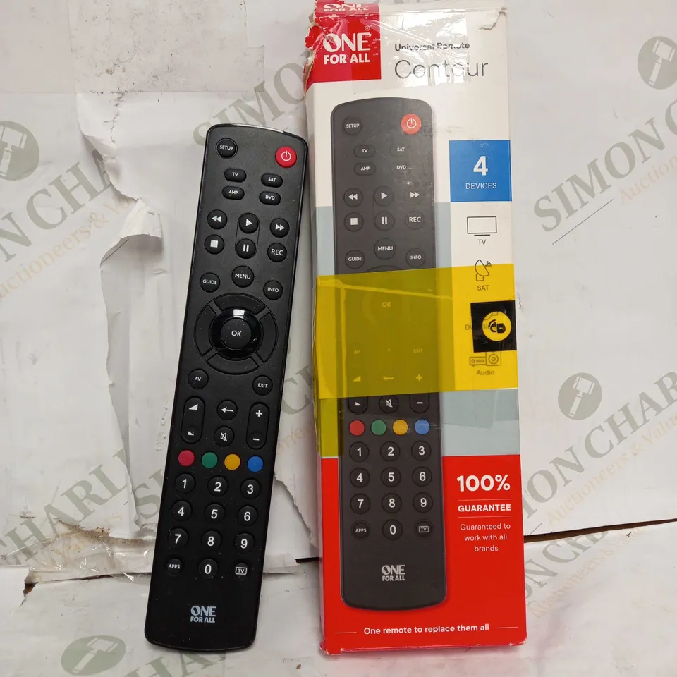 ONE FOR ALL UNIVERSAL REMOTE