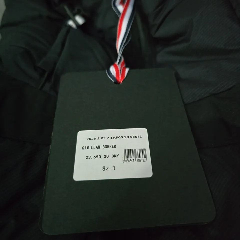 GRENOBLE MONCLER BOMBER JACKET – BLACK  SIZE 1 UK 36