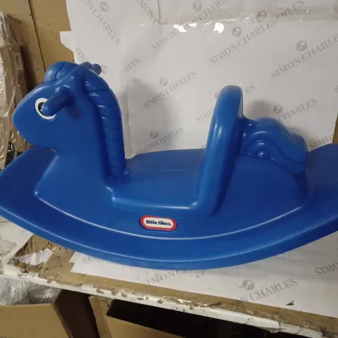 LITTLE TIKES ROCKING HORSE - BLUE
