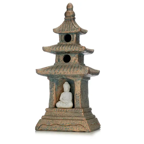MY GARDEN STORIES SOLAR LED BUDDHA PAGODA