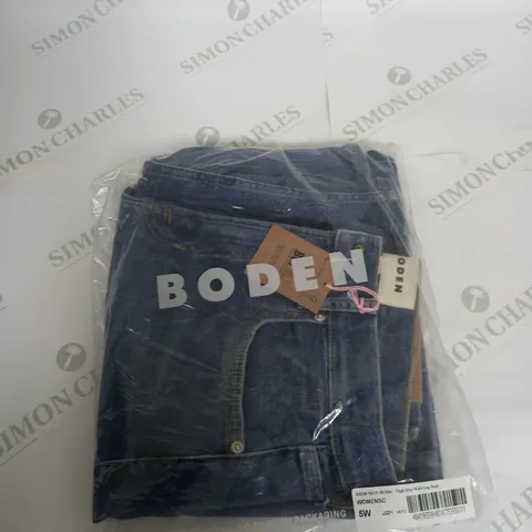BAGGED BODEN HIGH RISE WIDE LEG SIZE W30