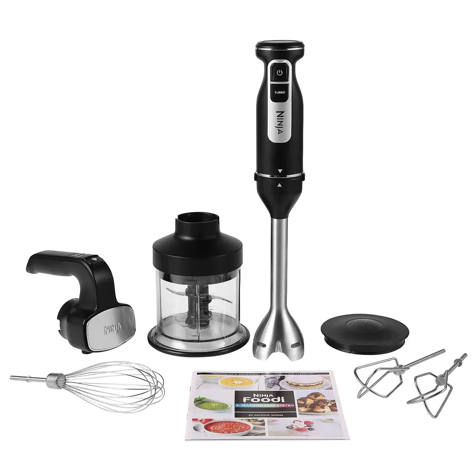 NINJA FOODI 3-IN-1 HAND BLENDER, MIXER & CHOPPER CI100UK