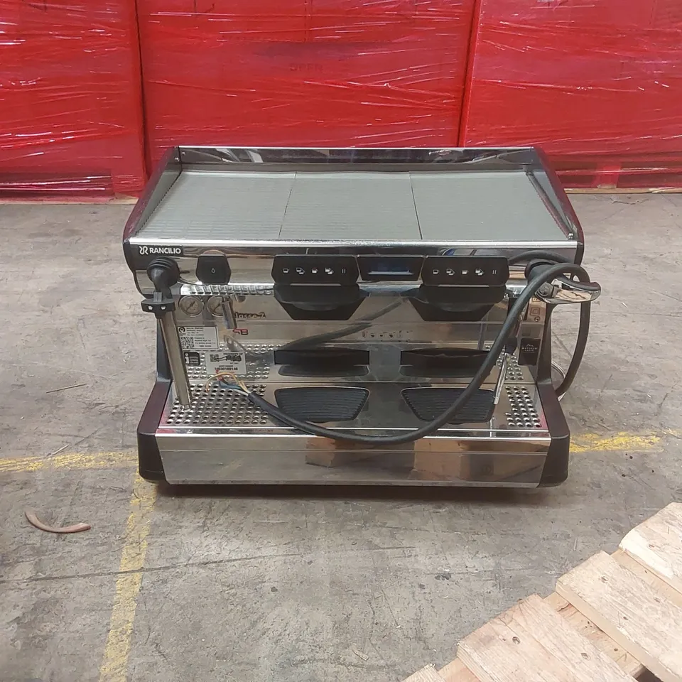 RANCILIO CLASSE 7 2 GROUP COMMERCIAL COFFEE MACHINE WITH ISTEAM
