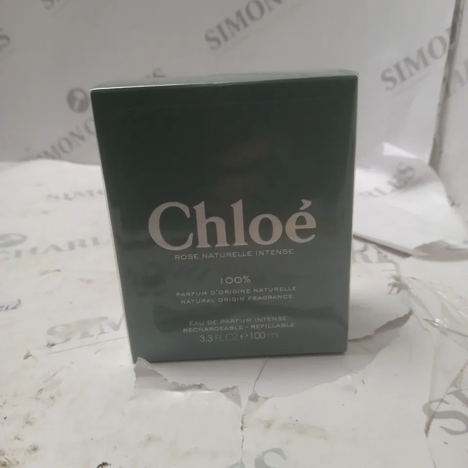 BOXED AND SEALED CHLOE ROSE NATURELLE INTENSE EAU DE PARFUM 100ML