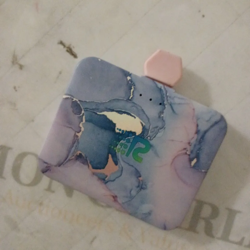 RUSH CHARGE 3600MAH PORTABLE CHARGER, APPLE LIGHTNING PORT, PASTEL MARBLE