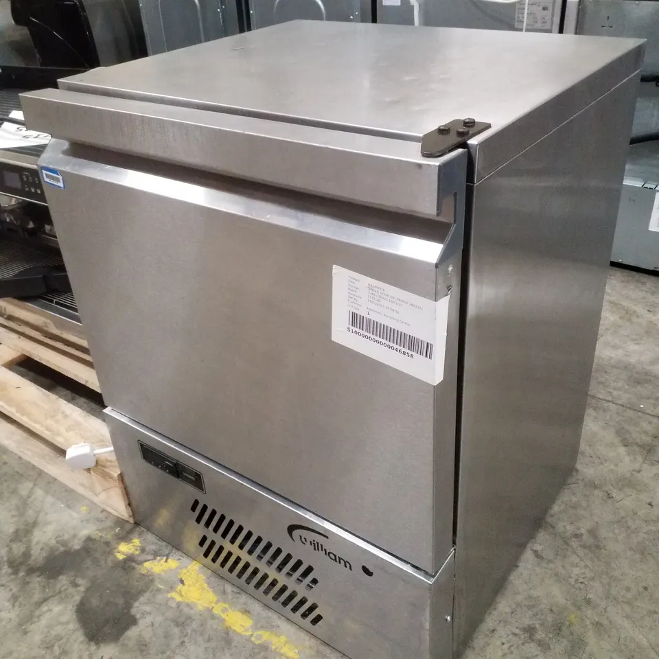 WILLIAMS H5UC R290 R1 STAINLESS UNDER COUNTER FRIDGE