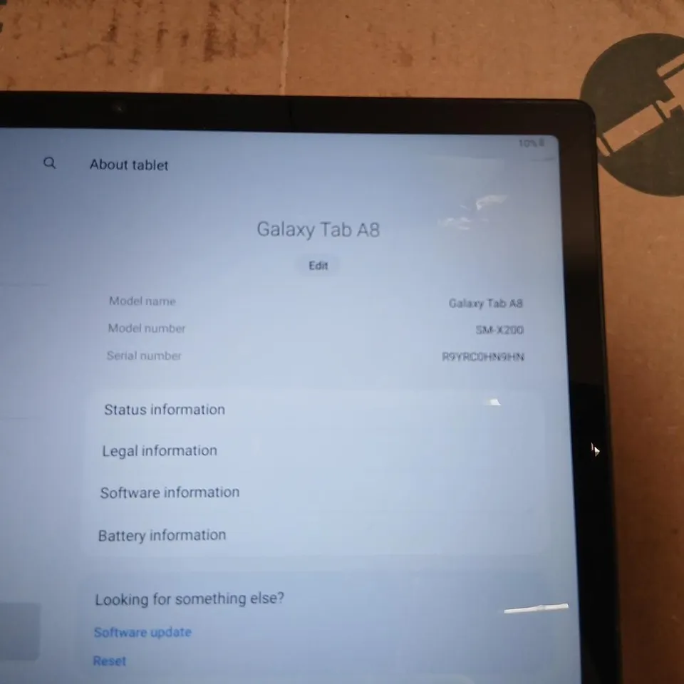 SAMSUNG GALAXY TAB A8 TABLET (SM-X200)