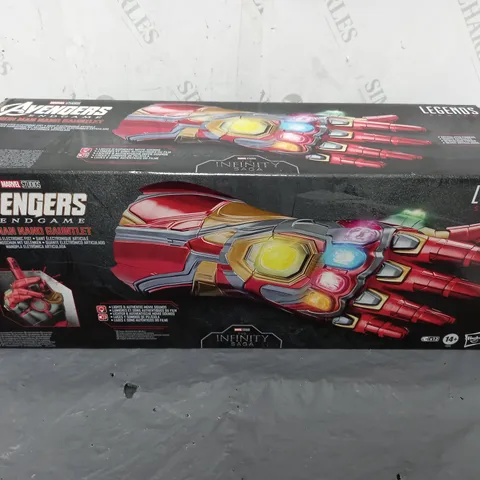 BOXED MARVEL STUDIOS AVENGERS ENDGAME IRON MAN NANO GAUNTLET