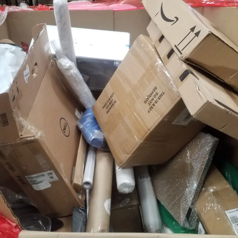 PALLET CONTAINING ASSORTED PRODUCTS INCLUDING KIDS SCOOTER, RUG, UNIVERSAL POT LID, REAR MUDGUARD & BULLETIN BOARD PICTURE FRAME