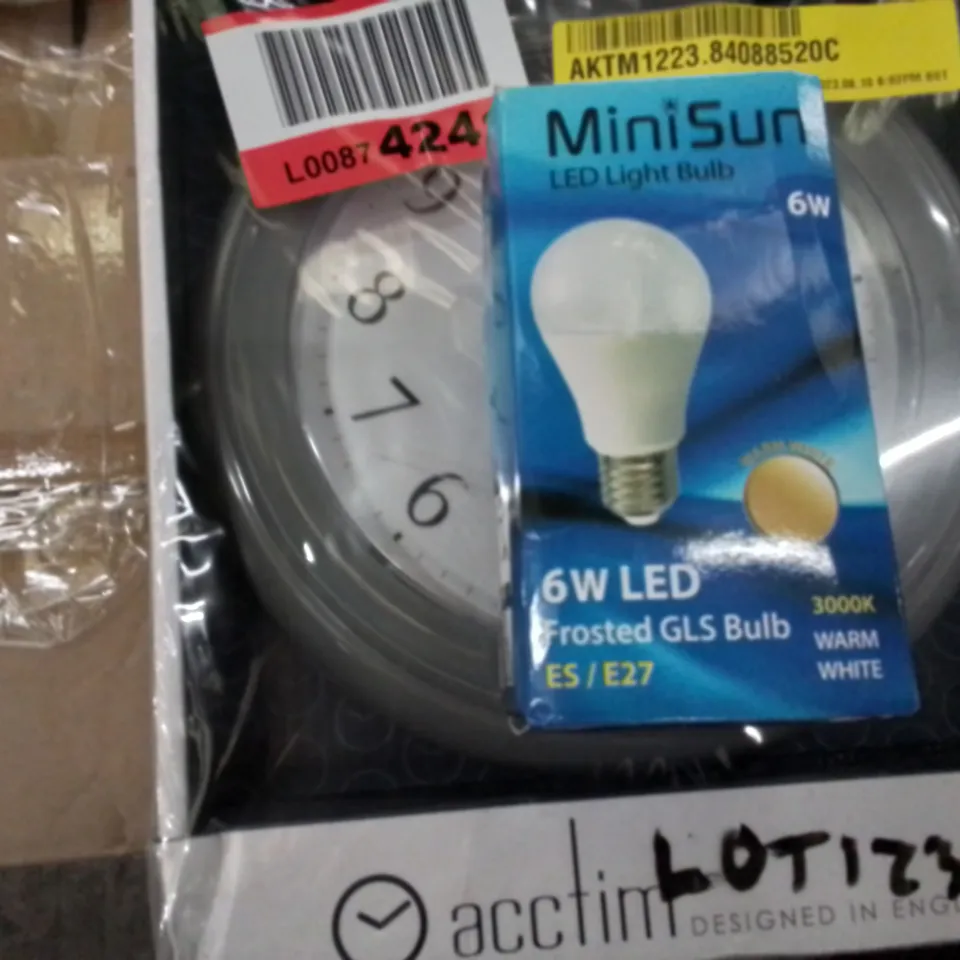 BOXED MINISUN LED 6W FROSTED GLS LIGHT BULB (1 ITEM)
